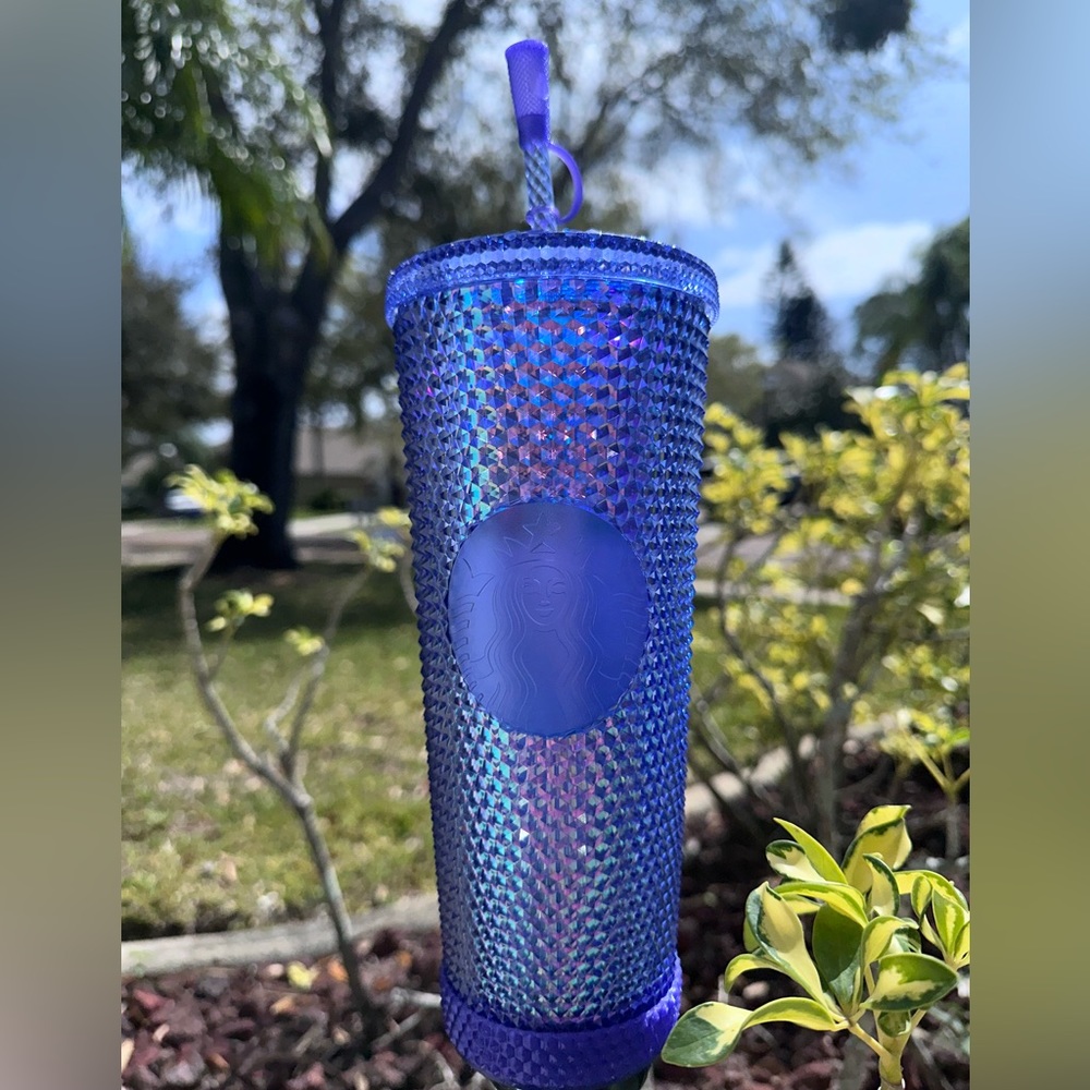 Starbucks and DISNEY-WORLD 50th anniversary blue Collectible Venti Size Tumbler